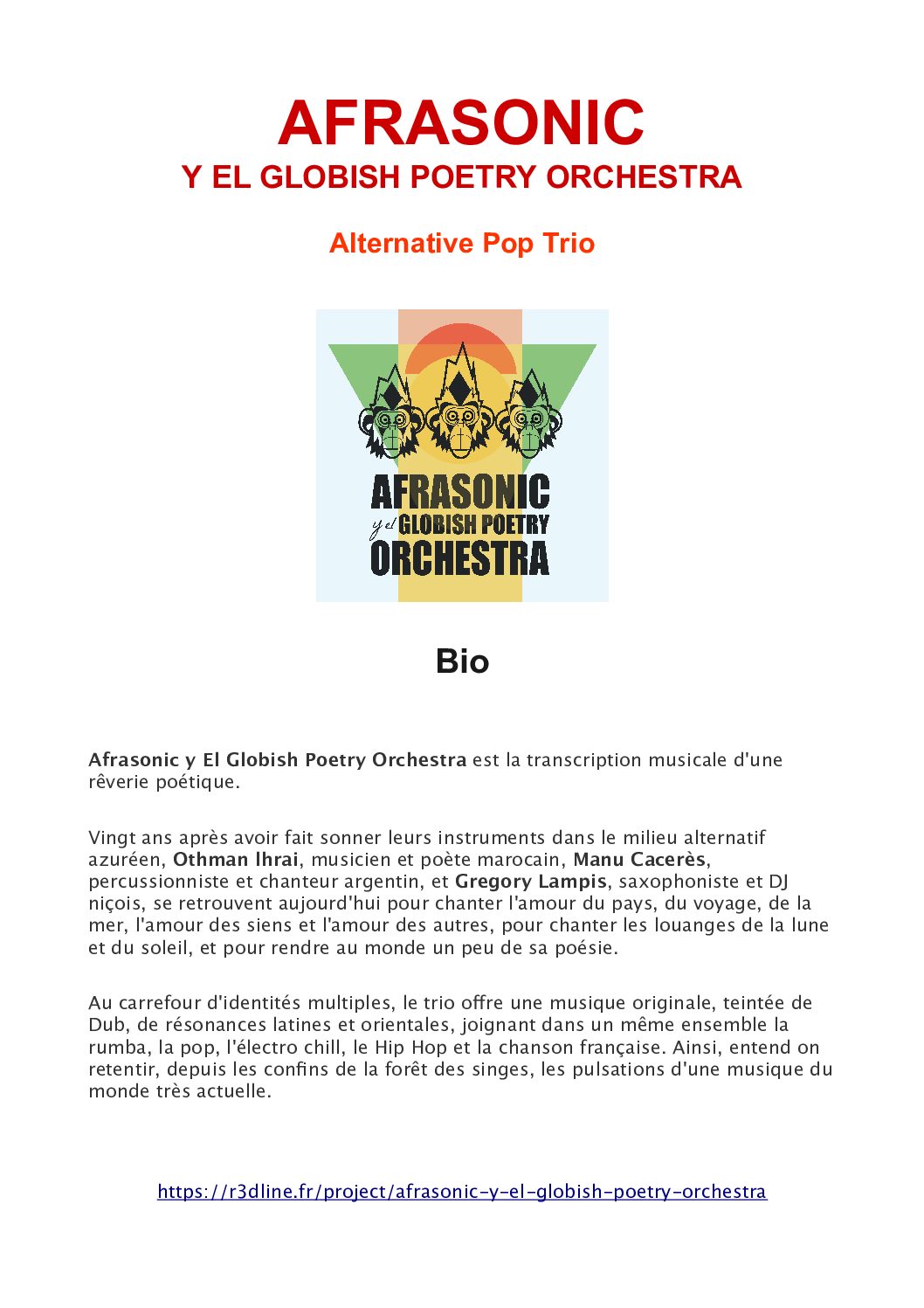 Afrasonic Y El G.P.O. Bio